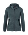 JAMES & NICHOLSON Ladies` Hooded Jacket Jacken personalisierbar