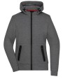 JAMES & NICHOLSON Ladies` Hooded Jacket Jacken personalisierbar