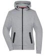 Jassen JAMES & NICHOLSON Ladies` Hooded Jacket voor bedrukking &amp; borduring