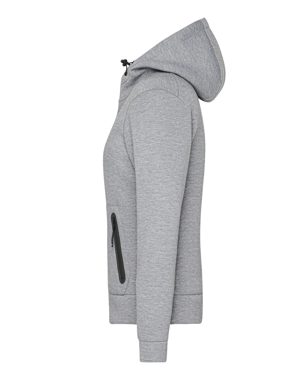 Vestes personnalisable JAMES & NICHOLSON Ladies` Hooded Jacket
