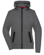 Jassen JAMES & NICHOLSON Ladies` Hooded Jacket voor bedrukking &amp; borduring