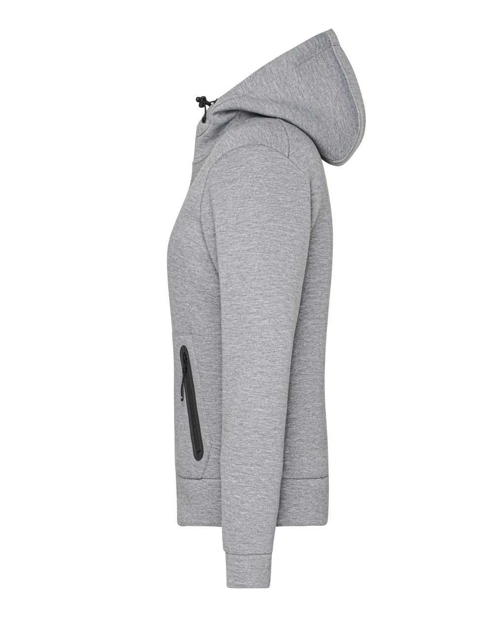 JAMES & NICHOLSON Ladies` Hooded Jacket Jacken personalisierbar
