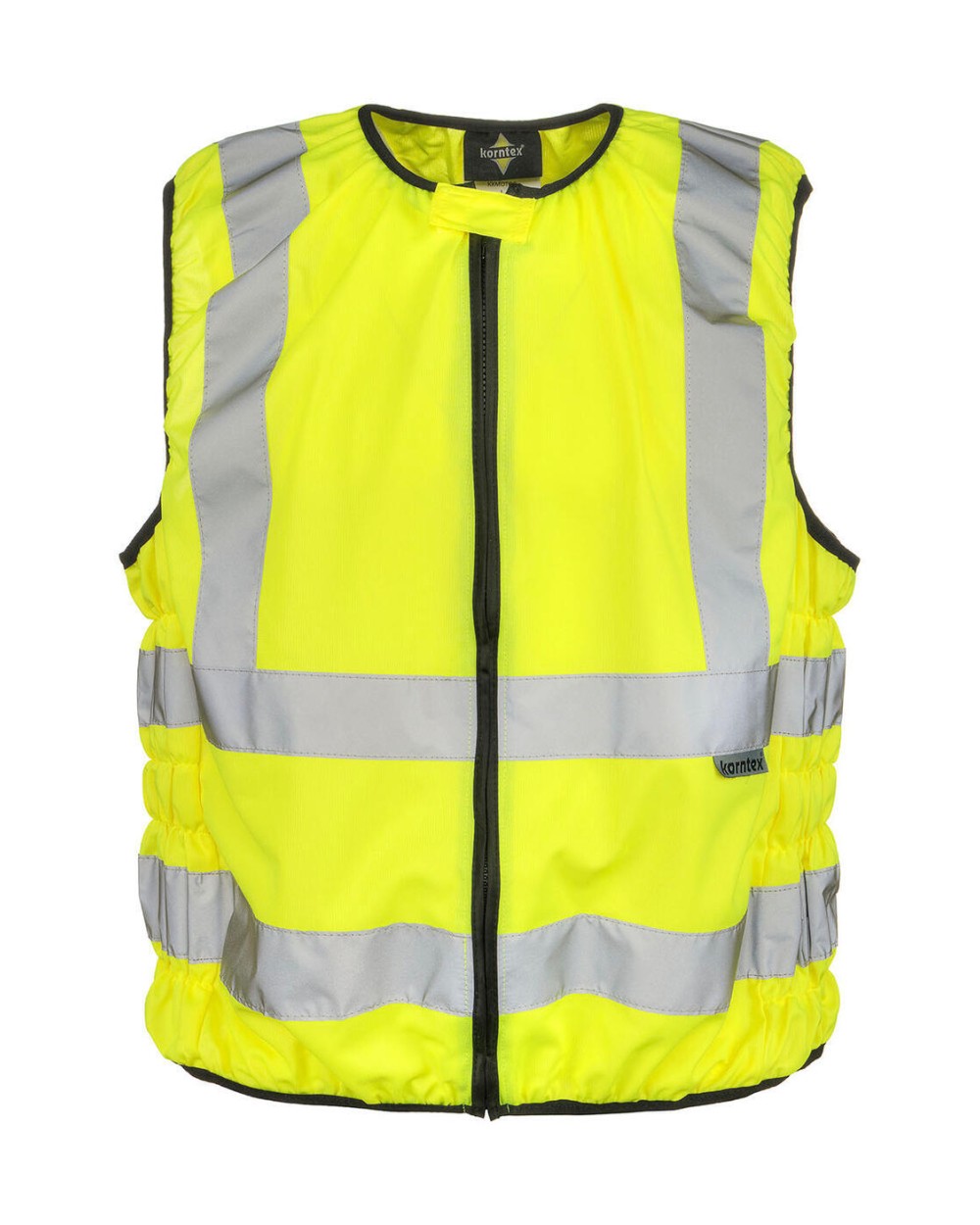 Fluo vestjes KORNTEX Hi-Vis Biker Vest "Schleiz" voor bedrukking &amp; borduring