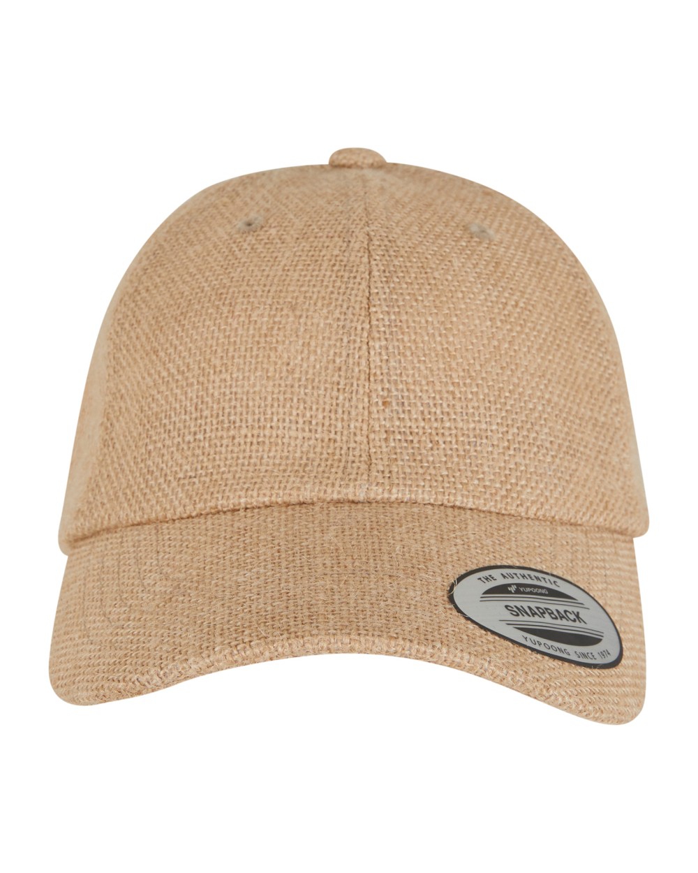 FLEXFIT Unisex Kappe Dad aus Jute Kappen personalisierbar