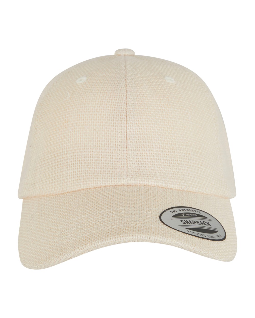 FLEXFIT Unisex Kappe Dad aus Jute Kappen personalisierbar