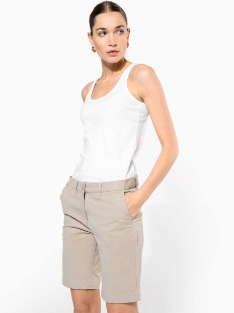 Bermudas & Shorts à personnaliser KARIBAN Bermuda chino femme 