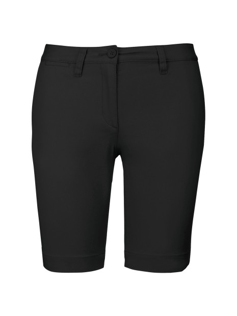 KARIBAN Bermuda chino femme /api/colors/b9fdad4a-5e94-45cb-8c03-c08b349b28c3 personnalisable