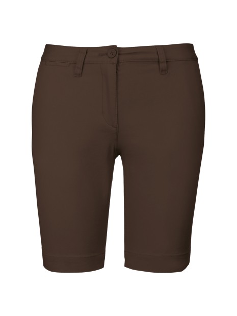 KARIBAN Bermuda chino femme /api/colors/b1e9730e-2307-4dc6-a97e-0dcccdb1ecfa personnalisable