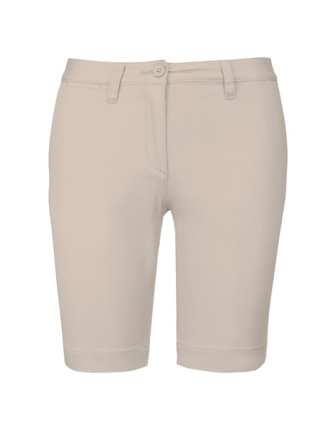 KARIBAN Bermuda chino femme /api/colors/13a9f258-6ed5-4b44-b30c-6e7b15d934d4 personnalisable