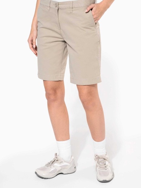 Bermudas & Shorts à personnaliser KARIBAN Bermuda chino femme 