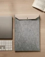 Tassen & Zakken VINGA VINGA Albon GRS gerecycled vilt 17" laptophoes voor bedrukking &amp; borduring