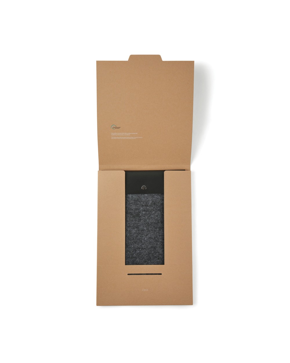VINGA VINGA Albon 17" Laptop-Seeve aus GRS recyceltem Filz Taschen personalisierbar