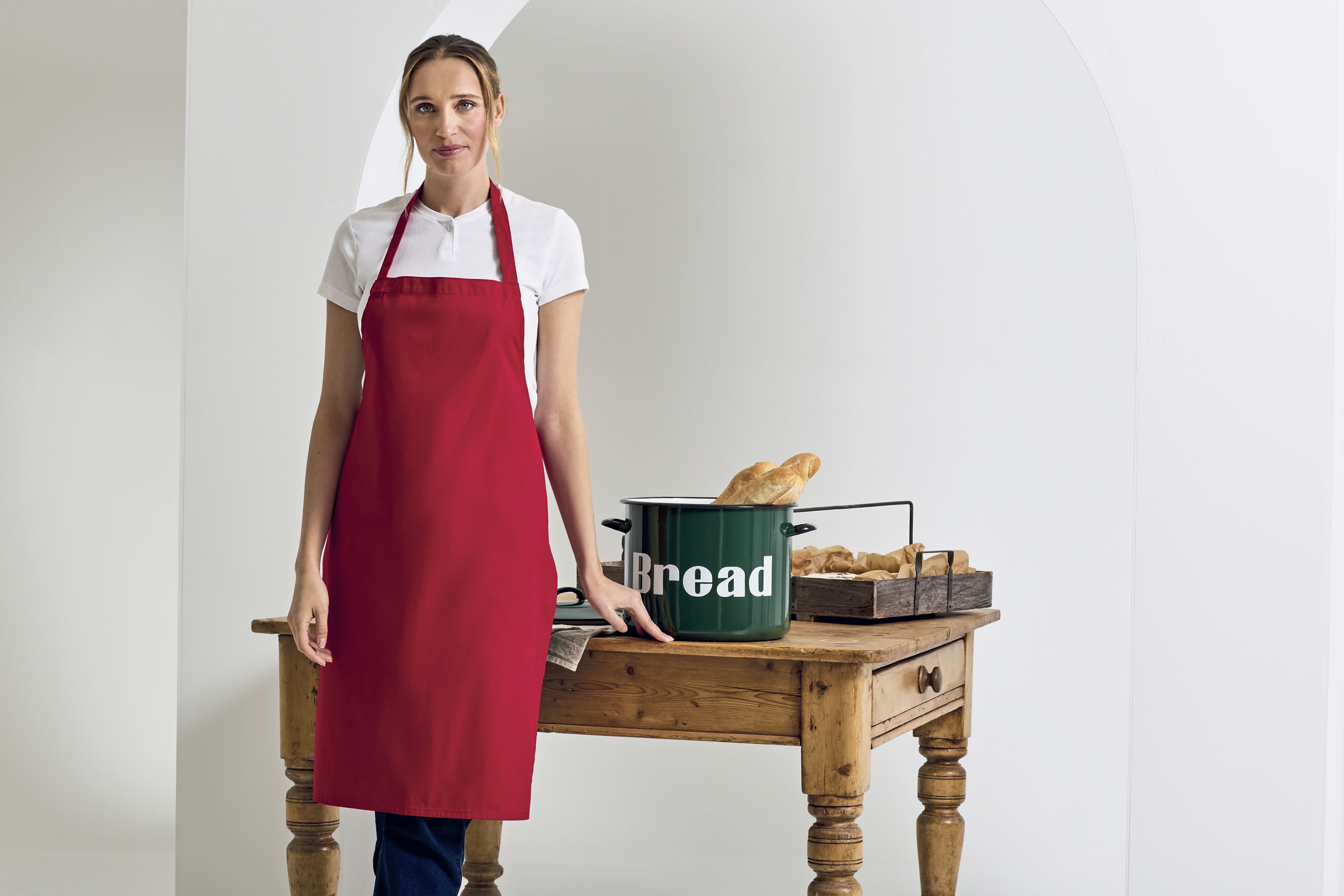 Tabliers personnalisable PREMIER Cotton Apron (No Pocket)
