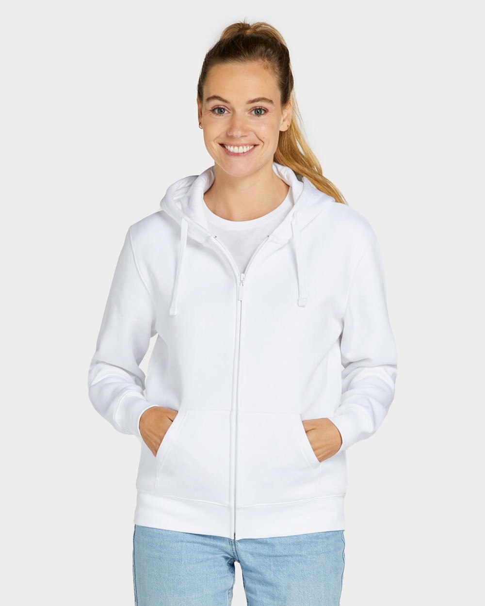 Sweat-shirts personnalisable SG CLOTHING Originals Hooded Full Zip Women
