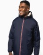 KARIBAN Gefütterte Sherpa-Jacke Unisex Jacken personalisierbar