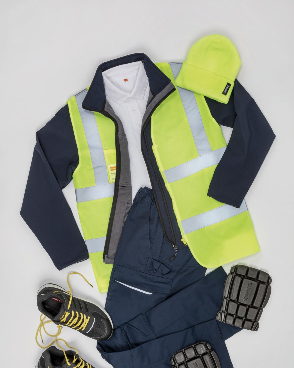 Gilets de sécurité personnalisable RESULT Gilet de sécurité zippé