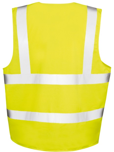 RESULT Gilet de sécurité zippé /api/colors/e5315b4f-9aed-482d-99bf-360238f2bb1e personnalisable