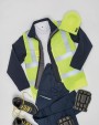 Gilets de sécurité personnalisable RESULT Gilet de sécurité zippé