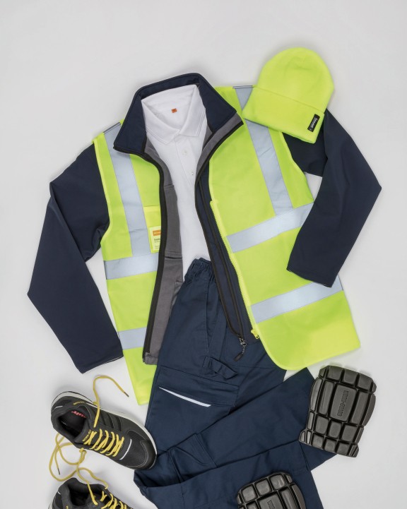Gilets de sécurité personnalisable RESULT Gilet de sécurité zippé