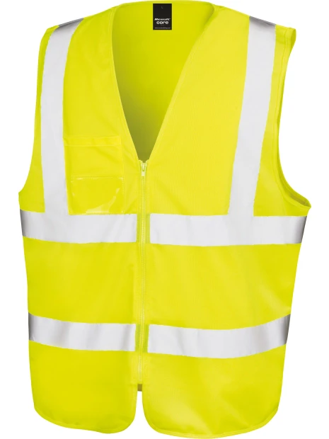 RESULT Gilet de sécurité zippé /api/colors/e5315b4f-9aed-482d-99bf-360238f2bb1e personnalisable