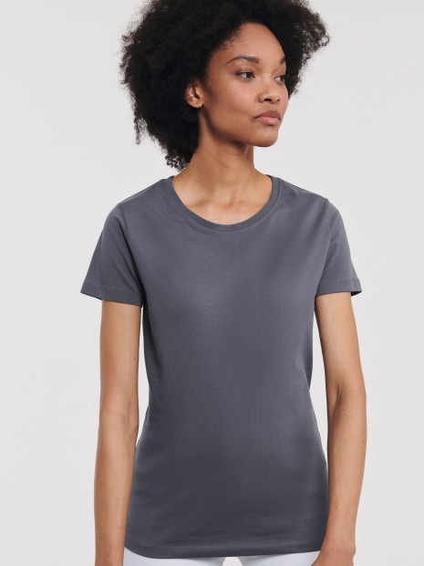 T-Shirts à personnaliser RUSSELL LADIES' PURE ORGANIC HEAVY TEE 
