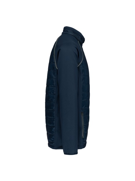 WK. DESIGNED TO WORK Veste Day To Day bi-matière unisexe /api/colors/a9afae7b-228f-455f-8532-82abab428f1e personnalisable