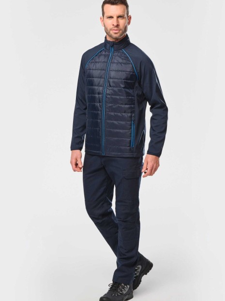 Vestes à personnaliser WK. DESIGNED TO WORK Veste Day To Day bi-matière unisexe 