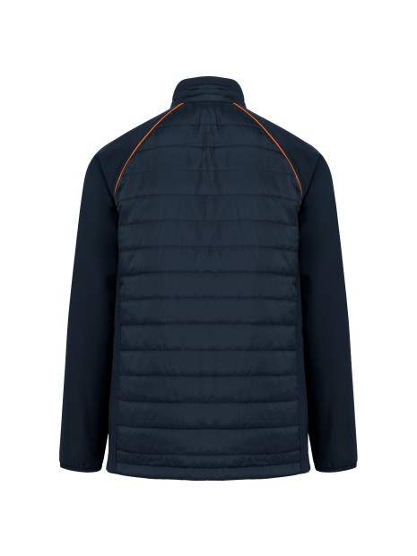 WK. DESIGNED TO WORK Veste Day To Day bi-matière unisexe /api/colors/4aa10cb8-ec49-4df5-89ba-a5619ab34e1d personnalisable