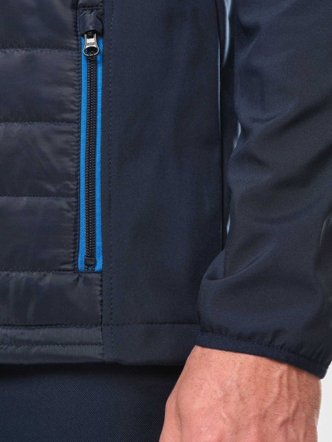 Vestes à personnaliser WK. DESIGNED TO WORK Veste Day To Day bi-matière unisexe 