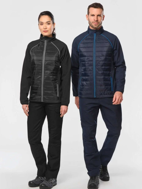 Vestes à personnaliser WK. DESIGNED TO WORK Veste Day To Day bi-matière unisexe 