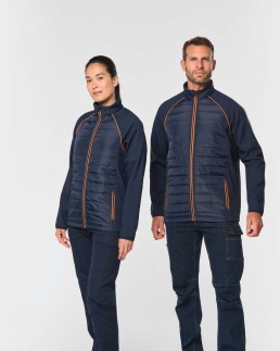 Veste Day To Day bi-matière unisexe