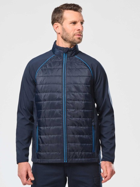 Vestes à personnaliser WK. DESIGNED TO WORK Veste Day To Day bi-matière unisexe 