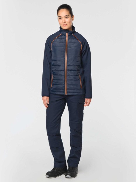 Vestes à personnaliser WK. DESIGNED TO WORK Veste Day To Day bi-matière unisexe 