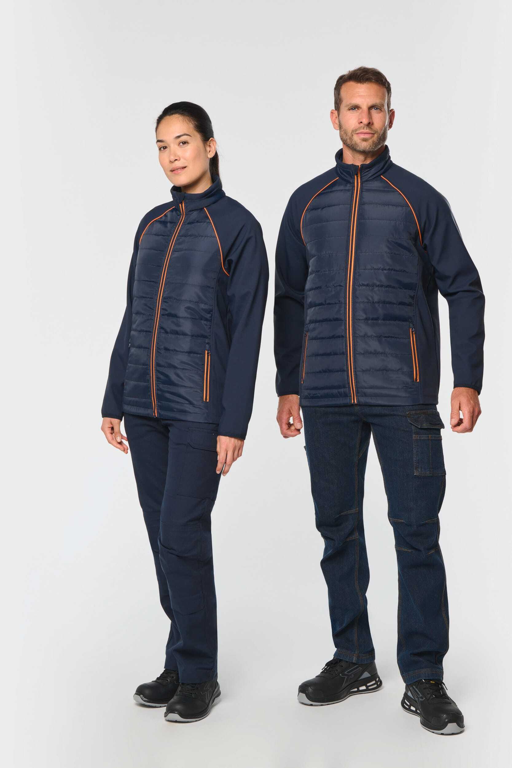 Vestes personnalisable WK. DESIGNED TO WORK Veste Day To Day bi-matière unisexe