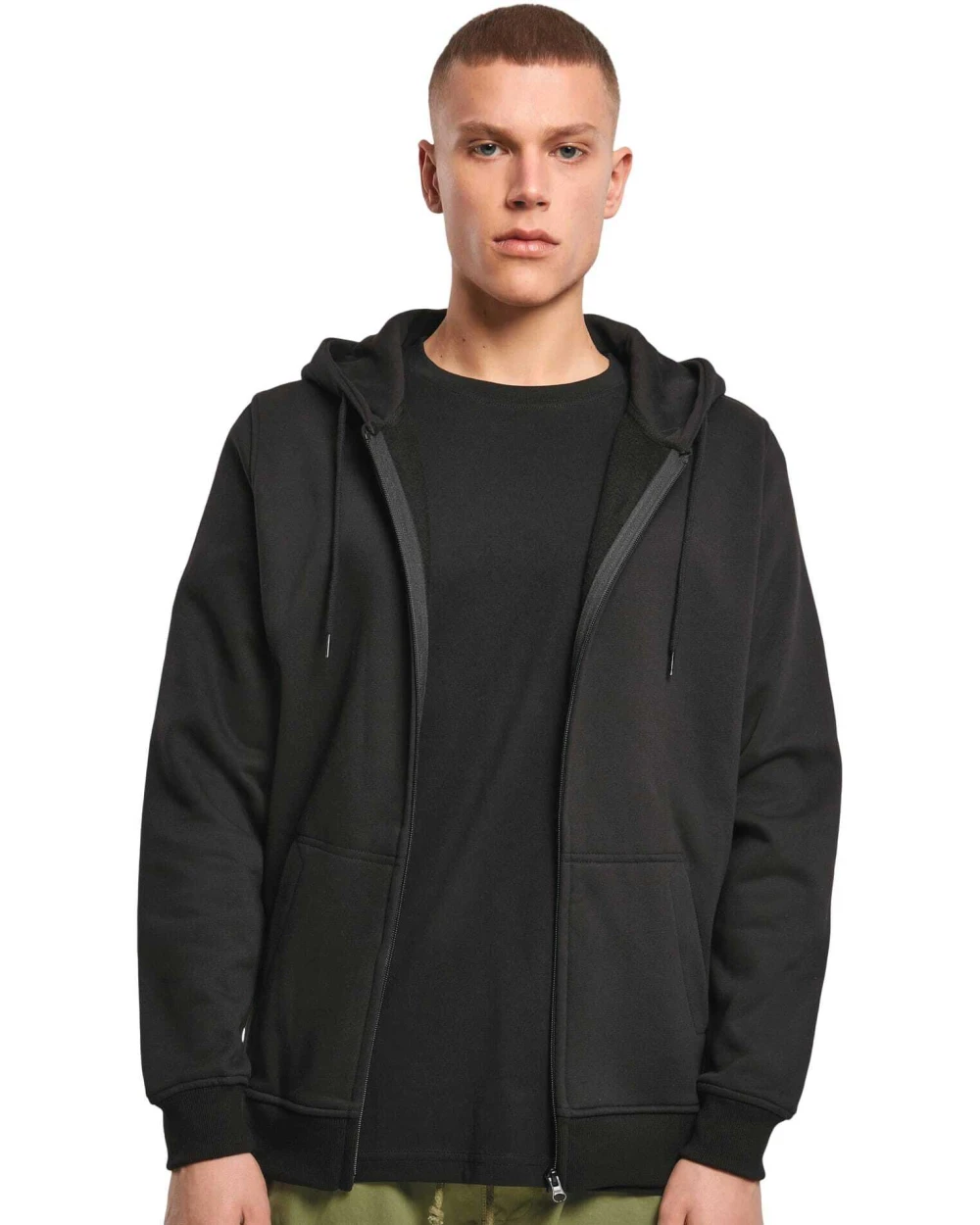 Sweat-shirts personnalisable BUILD YOUR BRAND Sweat zippé capuche lourd