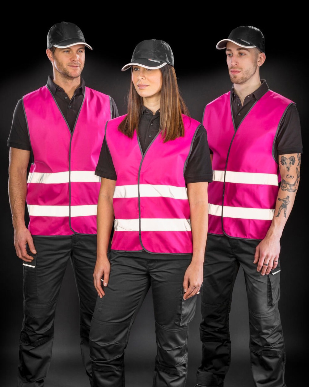 Fluo vestjes RESULT Core Enhanced Visibility Vest voor bedrukking &amp; borduring