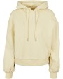 BUILD YOUR BRAND Ladies´ Organic Oversized Hoody Sweatshirts personalisierbar