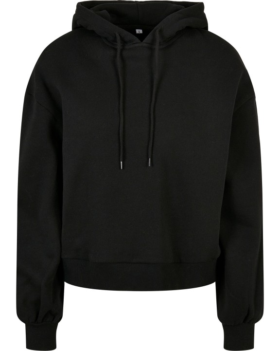 BUILD YOUR BRAND Ladies´ Organic Oversized Hoody Sweatshirts personalisierbar