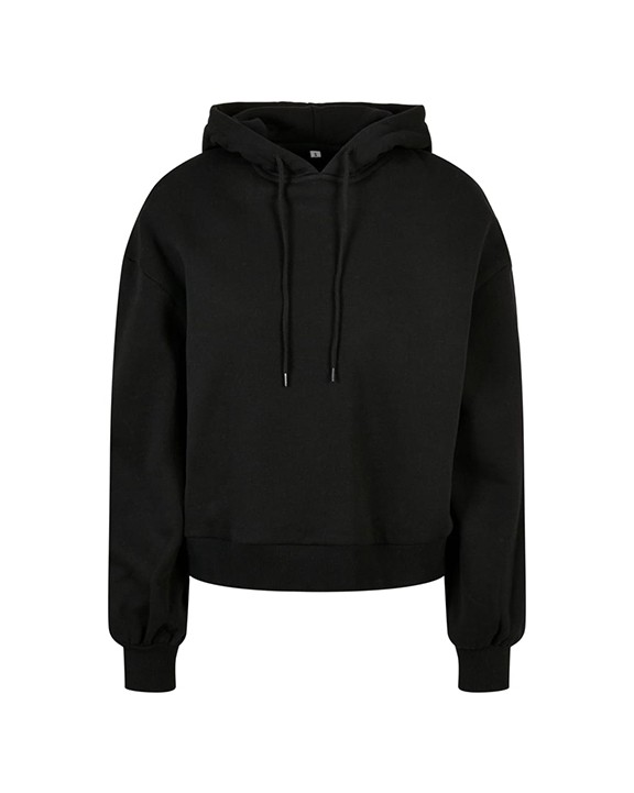 BUILD YOUR BRAND Ladies´ Organic Oversized Hoody Sweatshirts personalisierbar
