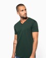 KARIBAN Herren-T-Shirt Bio 150 IC mit V-Ausschnitt T-Shirts personalisierbar