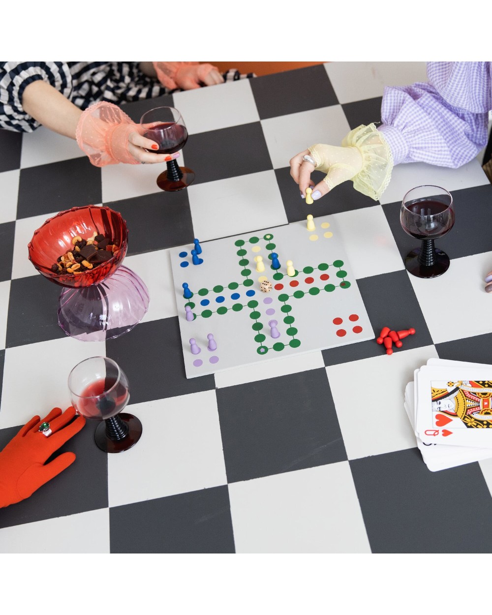 Tassen & Zakken BYON Byon Ludo Gamble FSC-hout voor bedrukking &amp; borduring