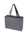 Tote bags personnalisable 4DO Sac shopping à soufflets Felta GRS en feutrine recyclée de 20L