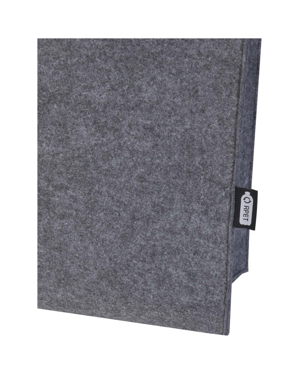 Tote bags 4DO Felta GRS gerecyclede vilten tas met inzetstuk 20 l voor bedrukking &amp; borduring