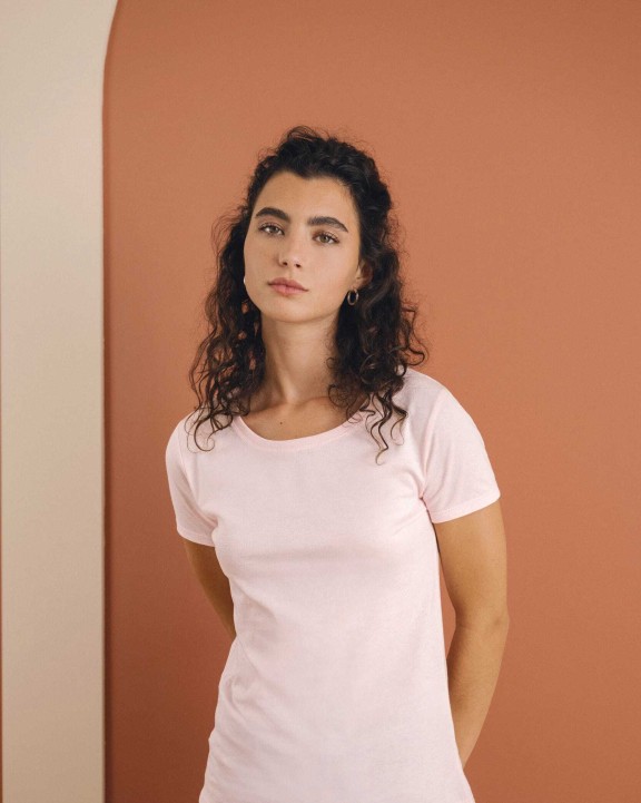 T-shirts KARIBAN Dames T-shirt Bio150 IC voor bedrukking &amp; borduring