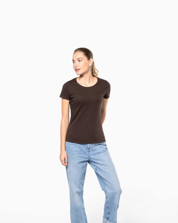 T-shirts KARIBAN Dames T-shirt Bio150 IC voor bedrukking &amp; borduring