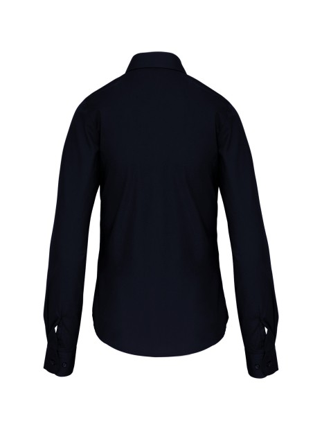 KARIBAN Chemise popeline manches longues femme /api/colors/b68891a9-1d28-4f7a-8deb-775c45027afd personnalisable