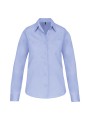 KARIBAN Chemise popeline manches longues femme /api/colors/7cd11260-06e9-4679-96ce-f0c0cca5092d personnalisable