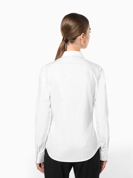 Chemises à personnaliser KARIBAN Chemise popeline manches longues femme 