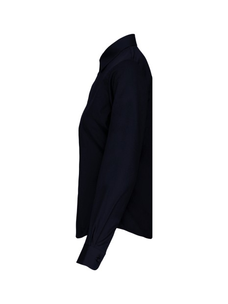 KARIBAN Chemise popeline manches longues femme /api/colors/b68891a9-1d28-4f7a-8deb-775c45027afd personnalisable