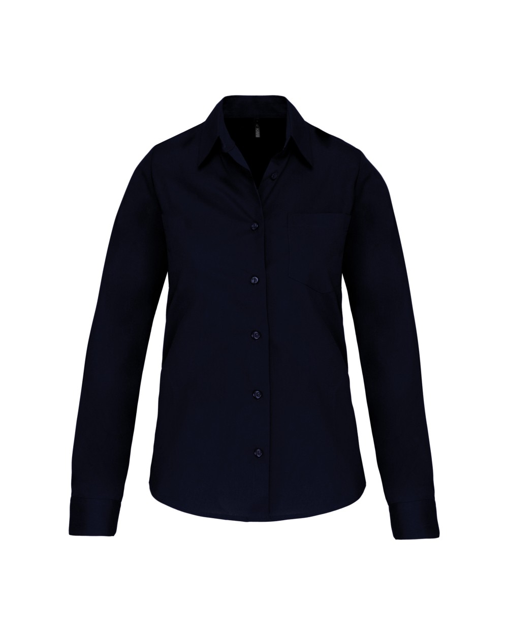 Chemises personnalisable KARIBAN Chemise popeline manches longues femme